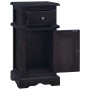 Solid mahogany wood nightstand in light black coffee color by vidaXL, Nightstands - Ref: Foro24-288832, Price: 84,46 €, Disco...