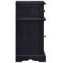 Solid mahogany wood nightstand in light black coffee color by vidaXL, Nightstands - Ref: Foro24-288832, Price: 84,46 €, Disco...