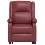 Red synthetic leather lift-up armchair by vidaXL, Armchairs - Ref: Foro24-3110868, Price: 382,99 €, Discount: %