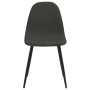 Dining chairs 4 pcs black synthetic leather 45x53.5x83 cm by vidaXL, dining chairs - Ref: Foro24-325641, Price: 179,41 €, Dis...