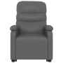 Sillón elevable cuero sintético gris de vidaXL, Sillones - Ref: Foro24-3120401, Precio: 424,01 €, Descuento: %