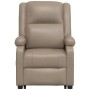 Sillón elevable cuero sintético color capuchino de vidaXL, Sillones - Ref: Foro24-3110870, Precio: 375,69 €, Descuento: %