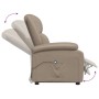 Sillón elevable cuero sintético color capuchino de vidaXL, Sillones - Ref: Foro24-3110870, Precio: 375,69 €, Descuento: %