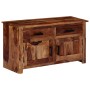 Aparador de madera maciza de sheesham 100x30x50 cm de vidaXL, Aparadores - Ref: Foro24-247716, Precio: 229,31 €, Descuento: %