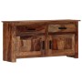 Aparador de madera maciza de sheesham 100x30x50 cm de vidaXL, Aparadores - Ref: Foro24-247716, Precio: 229,31 €, Descuento: %