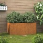 Corten steel planter 62x30x29 cm by vidaXL, Pots and planters - Ref: Foro24-821556, Price: 49,99 €, Discount: %