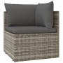 6-piece garden furniture set and gray synthetic rattan cushions by vidaXL, Garden sets - Ref: Foro24-3157401, Price: 589,99 €...