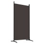 Divider screen with 6 brown fabric panels 520x180 cm by vidaXL, Room dividers - Ref: Foro24-350271, Price: 65,26 €, Discount: %