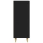 Aparador de madera de ingeniería negro 69,5x34x90 cm de vidaXL, Aparadores - Ref: Foro24-812169, Precio: 92,38 €, Descuento: %