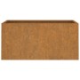 Corten steel planter 62x30x29 cm by vidaXL, Pots and planters - Ref: Foro24-821556, Price: 49,99 €, Discount: %