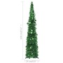 Árbol de Navidad artificial emergente PET verde 120 cm de vidaXL, Arboles de navidad - Ref: Foro24-320988, Precio: 23,30 €, D...