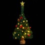 Vorbeleuchteter Weihnachtsbaum mit grünen Lichtern und Kugeln 64 cm von vidaXL, Weihnachtsbäume - Ref: Foro24-321505, Preis: ...