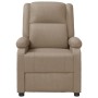 Sillón reclinable de cuero sintético color capuchino de vidaXL, Sillones - Ref: Foro24-322442, Precio: 166,94 €, Descuento: %