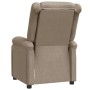 Cappuccino Faux Leather Recliner by vidaXL, Armchairs - Ref: Foro24-322442, Price: 166,94 €, Discount: %