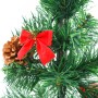 Vorbeleuchteter Weihnachtsbaum mit grünen Lichtern und Kugeln 64 cm von vidaXL, Weihnachtsbäume - Ref: Foro24-321505, Preis: ...