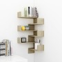 Corner wall shelf 2 units oak-colored plywood 40x40x50cm by vidaXL, Shelves and shelves - Ref: Foro24-807230, Price: 34,44 €,...