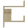 Corner wall shelf 2 units oak-colored plywood 40x40x50cm by vidaXL, Shelves and shelves - Ref: Foro24-807230, Price: 34,44 €,...