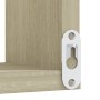 Corner wall shelf 2 units oak-colored plywood 40x40x50cm by vidaXL, Shelves and shelves - Ref: Foro24-807230, Price: 34,44 €,...