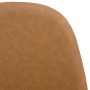 Dining chairs 4 pcs light brown synthetic leather 45x53.5x83 cm by vidaXL, dining chairs - Ref: Foro24-325643, Price: 176,96 ...