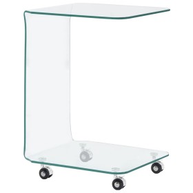 Tempered glass coffee table 45x40x63 cm by vidaXL, Coffee table - Ref: Foro24-284726, Price: 151,31 €, Discount: %