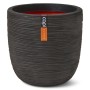 Capi Planter Nature Rib dark brown 43x41 cm by Capi, Pots and planters - Ref: Foro24-434840, Price: 79,71 €, Discount: %