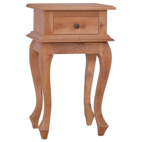 Mesita de noche madera maciza de caoba 35x30x60 cm de vidaXL, Mesitas de noche - Ref: Foro24-288818, Precio: 72,45 €, Descuen...