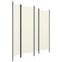 Divider screen with 4 panels white 200x180 cm by vidaXL, Room dividers - Ref: Foro24-320719, Price: 44,25 €, Discount: %