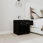 Nightstands 2 units with black drawer by vidaXL, Nightstands - Ref: Foro24-342583, Price: 56,97 €, Discount: %