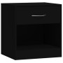 Nightstands 2 units with black drawer by vidaXL, Nightstands - Ref: Foro24-342583, Price: 56,97 €, Discount: %