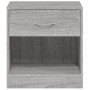 Nightstands 2 units with Sonoma gray drawer by vidaXL, Nightstands - Ref: Foro24-342587, Price: 64,20 €, Discount: %