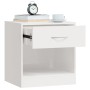 Nightstands 2 units with white drawer with gloss by vidaXL, Nightstands - Ref: Foro24-342585, Price: 48,24 €, Discount: %