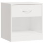 Nightstands 2 units with white drawer with gloss by vidaXL, Nightstands - Ref: Foro24-342585, Price: 48,24 €, Discount: %