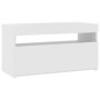 TV cabinet with white LED lights 75x35x40 cm by vidaXL, TV Furniture - Ref: Foro24-804391, Price: 59,34 €, Discount: %