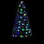 Christmas tree snowflakes LED fiber optic black 120 cm by vidaXL, Christmas trees - Ref: Foro24-328461, Price: 65,22 €, Disco...