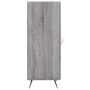 Aparador madera de ingeniería gris Sonoma 34,5x34x90 cm de vidaXL, Aparadores - Ref: Foro24-828514, Precio: 61,25 €, Descuent...