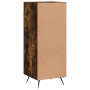 Aparador madera de ingeniería roble ahumado 34,5x34x90 cm de vidaXL, Aparadores - Ref: Foro24-828513, Precio: 58,02 €, Descue...