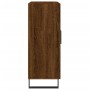 Aparador de madera de ingeniería marrón roble 69,5x34x90 cm de vidaXL, Aparadores - Ref: Foro24-830227, Precio: 82,49 €, Desc...