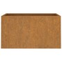 Jardinera de acero corten 62x40x39 cm de vidaXL, Maceteros y jardineras - Ref: Foro24-821557, Precio: 64,99 €, Descuento: %