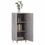 Sonoma gray engineered wood sideboard 34.5x34x90 cm by vidaXL, Sideboards - Ref: Foro24-828522, Price: 62,50 €, Discount: %