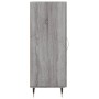 Sonoma gray engineered wood sideboard 34.5x34x90 cm by vidaXL, Sideboards - Ref: Foro24-828522, Price: 62,50 €, Discount: %