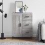 Sonoma gray engineered wood sideboard 69.5x34x90 cm by vidaXL, Sideboards - Ref: Foro24-830266, Price: 97,62 €, Discount: %