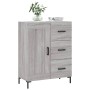 Sonoma gray engineered wood sideboard 69.5x34x90 cm by vidaXL, Sideboards - Ref: Foro24-830266, Price: 97,62 €, Discount: %