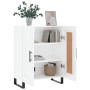 Glossy white plywood sideboard 69.5x34x90 cm by vidaXL, Sideboards - Ref: Foro24-830222, Price: 89,99 €, Discount: %