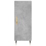 Aparador de madera contrachapada gris hormigón 34,5x34x90 cm de vidaXL, Aparadores - Ref: Foro24-828520, Precio: 58,08 €, Des...