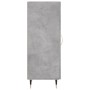 Aparador de madera contrachapada gris hormigón 34,5x34x90 cm de vidaXL, Aparadores - Ref: Foro24-828520, Precio: 58,08 €, Des...