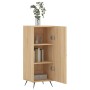 Sonoma oak plywood sideboard 34.5x34x90 cm by vidaXL, Sideboards - Ref: Foro24-828511, Price: 58,12 €, Discount: %