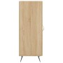 Sonoma oak plywood sideboard 34.5x34x90 cm by vidaXL, Sideboards - Ref: Foro24-828511, Price: 58,12 €, Discount: %