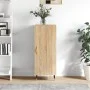 Sonoma oak plywood sideboard 34.5x34x90 cm by vidaXL, Sideboards - Ref: Foro24-828519, Price: 56,46 €, Discount: %
