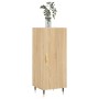 Aparador madera contrachapada color roble Sonoma 34,5x34x90 cm de vidaXL, Aparadores - Ref: Foro24-828519, Precio: 57,99 €, D...