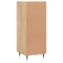 Aparador madera contrachapada color roble Sonoma 34,5x34x90 cm de vidaXL, Aparadores - Ref: Foro24-828519, Precio: 57,99 €, D...